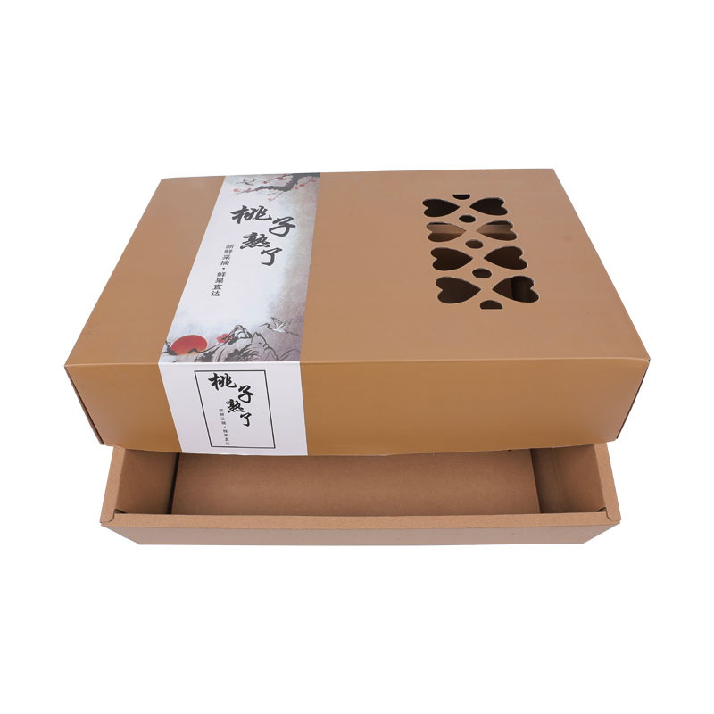 High-End-4-Farbdruck-Himmel und Erde decken hochwertige Obstverpackungs-Geschenkbox ab